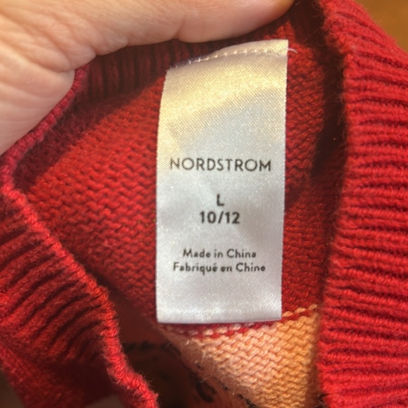 Nordstrom It’s A Vibe Preteen Striped Sweater - Picture 5 of 5